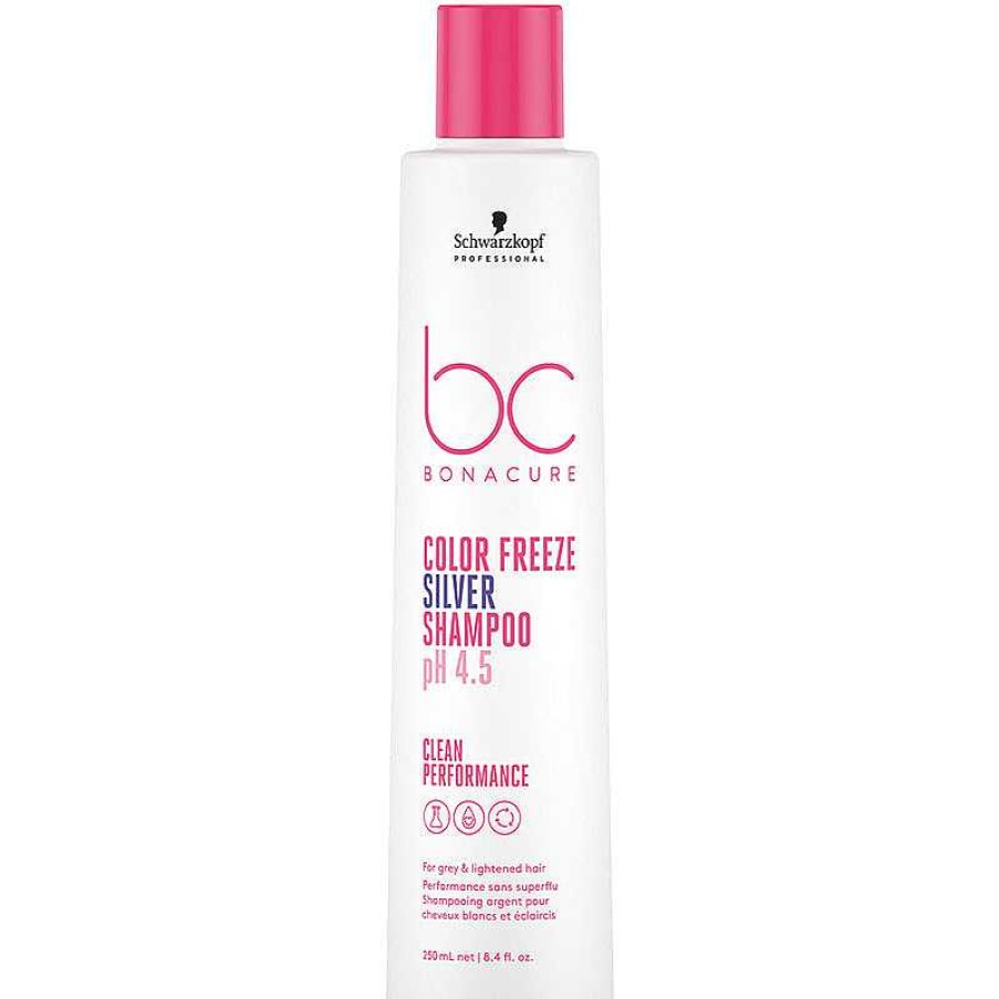 Schwarzkopf | Bc Ph 4.5 Color Freeze Silver Micellar Shampoo - 250Ml