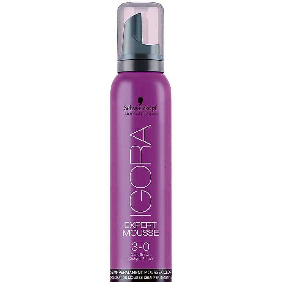 Schwarzkopf | Igora Expert Mousse 3-0 Dunkelbraun Natur