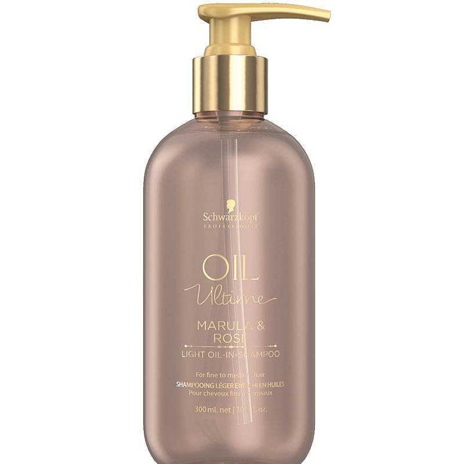 Schwarzkopf | Oil Ultime Marula And Rose Light Oil-In-Shampoo - 300Ml