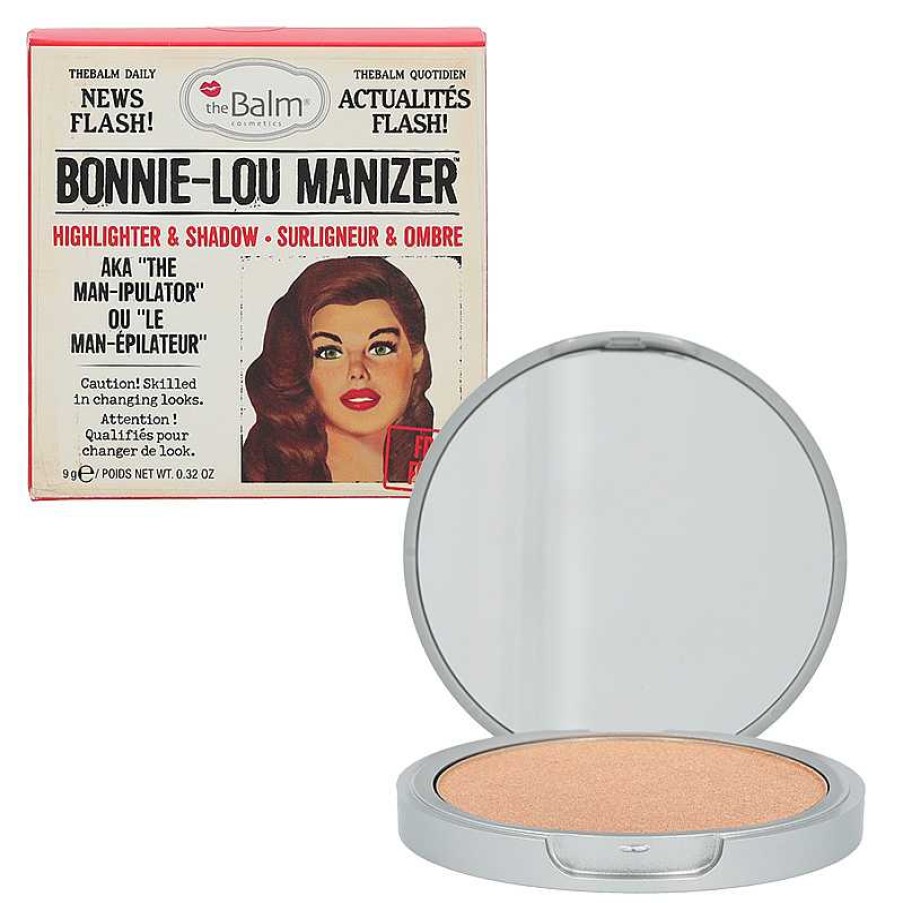 The Balm Rouge, Bronzer & Highlighter | The Balm Bonnie-Lou Manizer Highlighter & Shadow - 9G