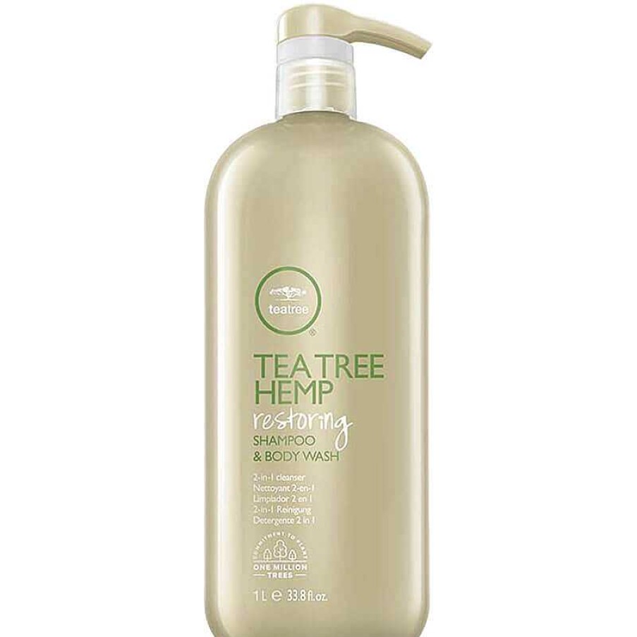 Paul Mitchell | Tea Tree Hemp Shampoo & Body Wash - 1000Ml