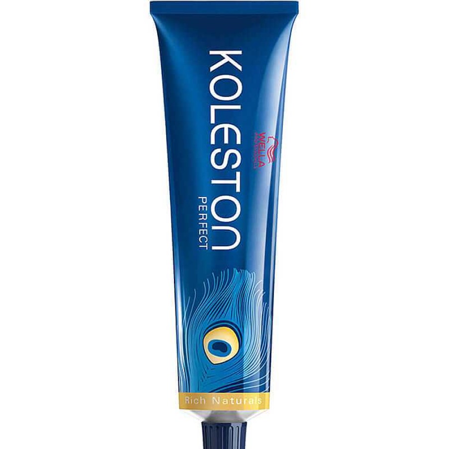 Wella | Koleston Rich Naturals 4/82 Mittelbraun Perl-Matt - 60Ml