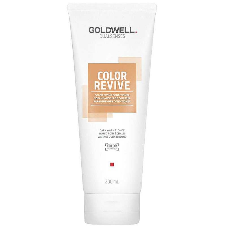 Goldwell | Color Revive - Color Giving Conditioner - Dark Warm Blonde - 200Ml