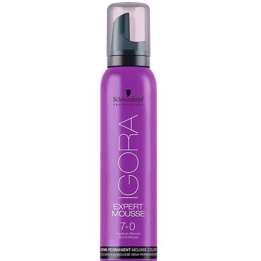 Schwarzkopf | Igora Expert Mousse 7-0 Mittelblond Natur