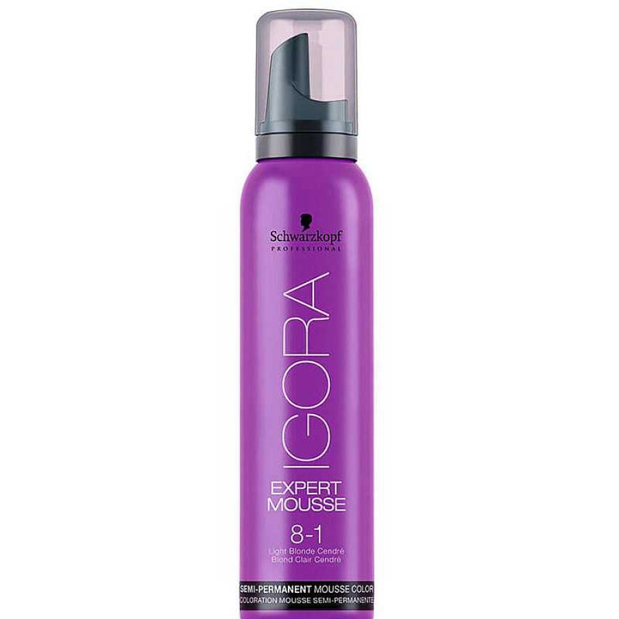 Schwarzkopf | Igora Expert Mousse 8-1 Hellblond Asch