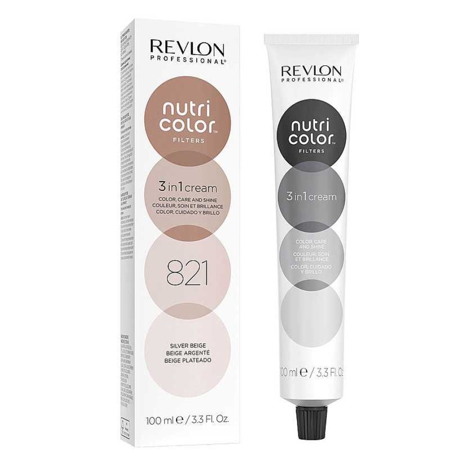 Revlon Professional | Revlon Nutri Color Creme 821 Silver Beige - 100 Ml