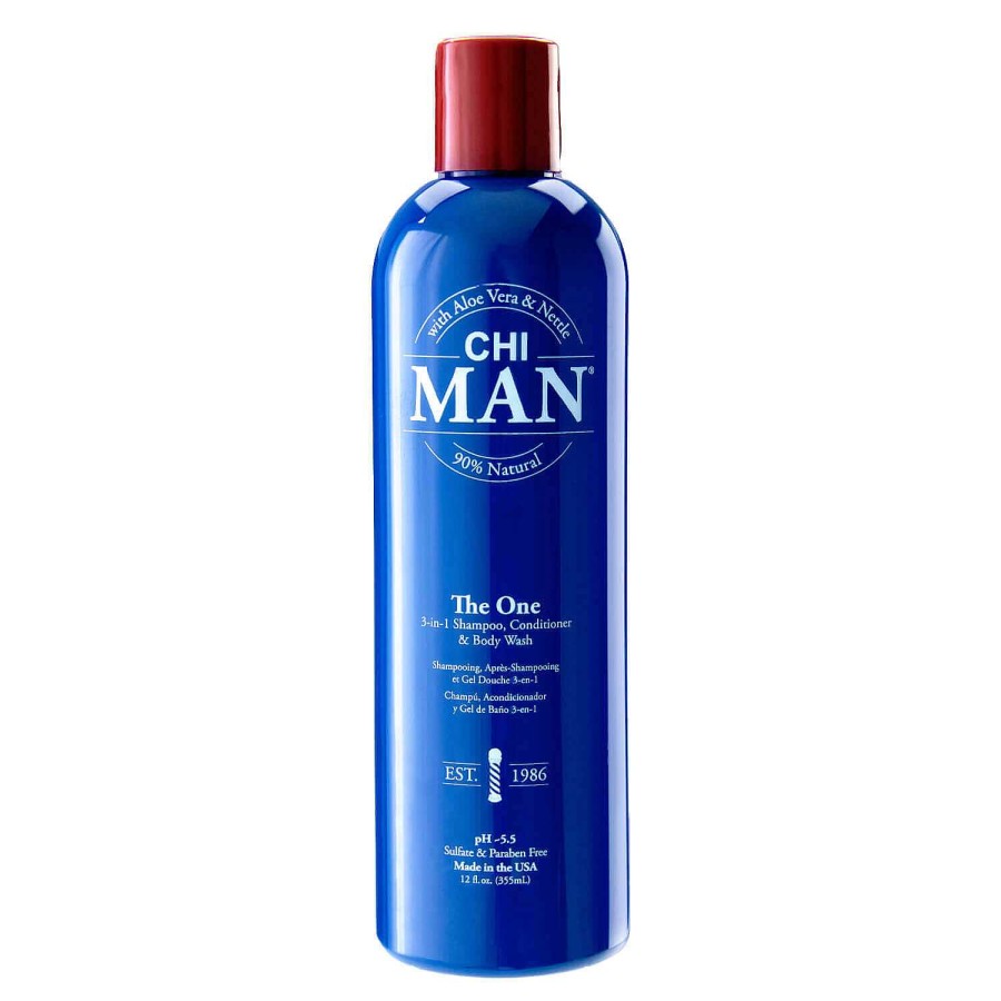 CHI | Chi Man 3-In-1 Shampoo, Conditioner, Bodywash - 355Ml