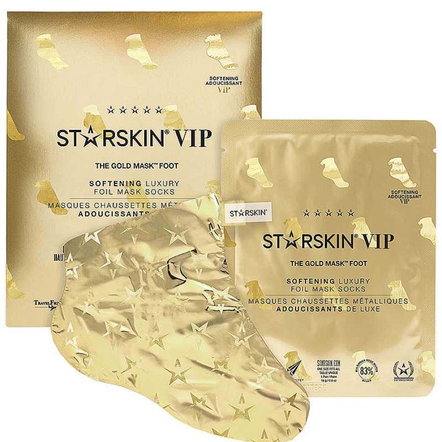 STARSKIN | Vip The Gold Softening Foot Mask