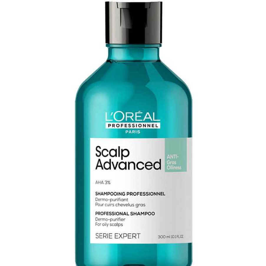 L'Oréal Professionnel | Scalp Advanced Anti-Oiliness Dermo-Purifier Shampoo - 300Ml