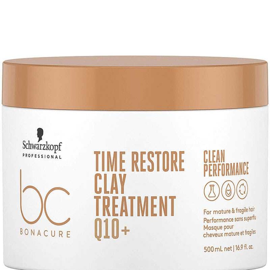 Schwarzkopf | Bc Q10+ Time Restore Clay Treatment - 500Ml