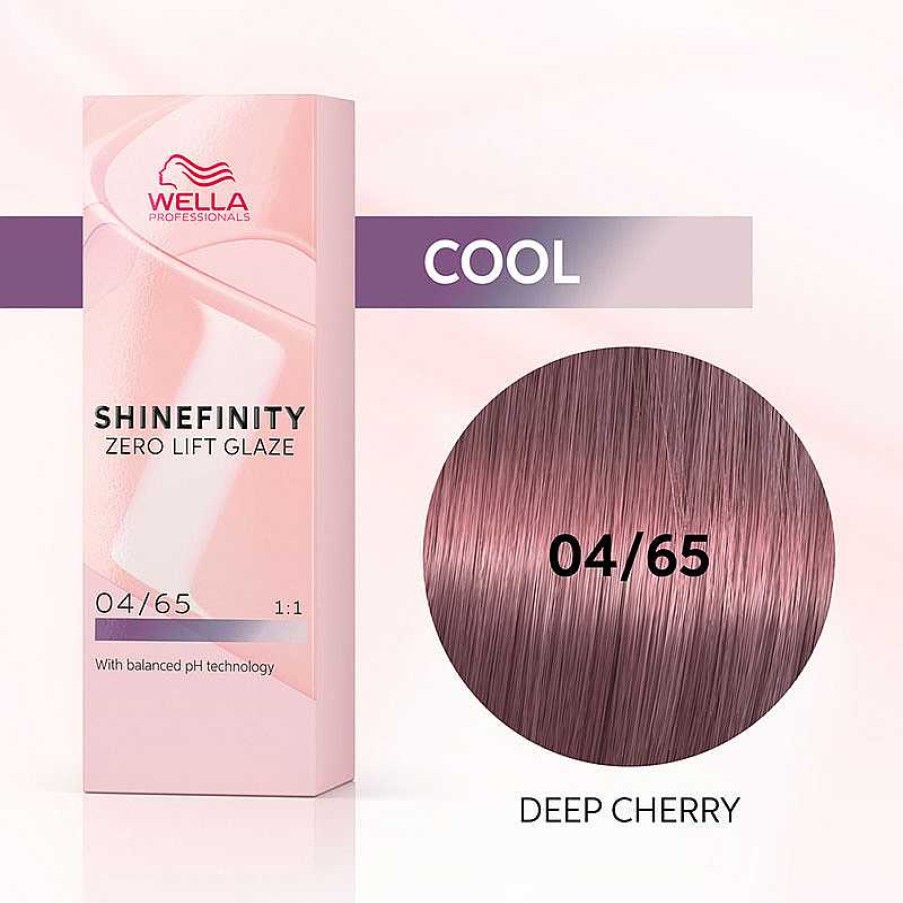 Wella | Shinefinity 04/65 Deep Cherry - 60Ml