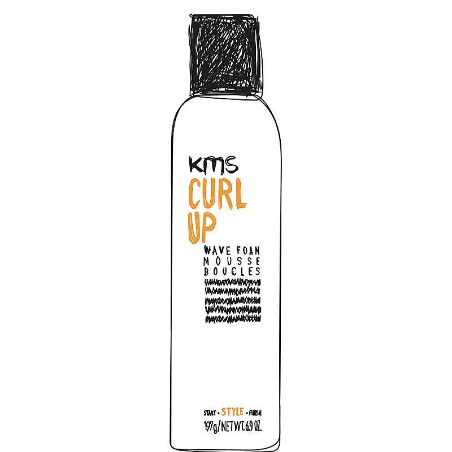 KMS | Curl Up Wave Foam (200Ml)