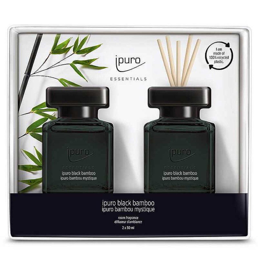 ipuro | Black Bamboo Set Raumduft (2X50Ml)