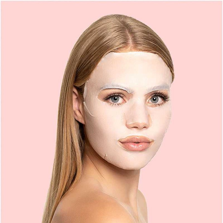 STARSKIN Kuren & Masken | Orglamic Pink Cactus Hydrating & Glow Face Mask