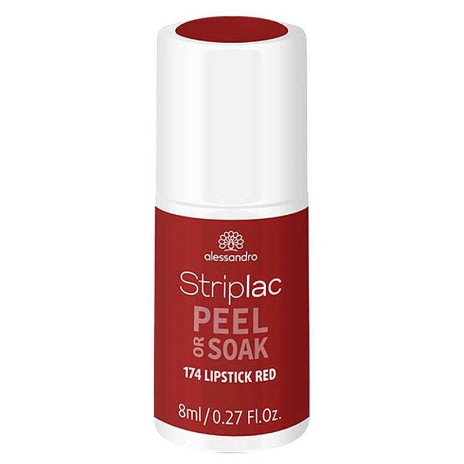 Alessandro Striplac | Striplac Peel Or Soak - Lipstick Red