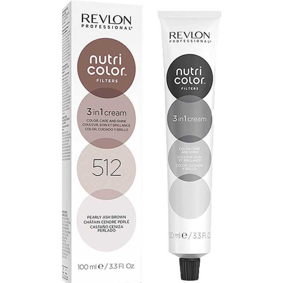 Revlon Professional | Revlon Nutri Color Filters 512 Hellbraun Asch Iris - 100Ml