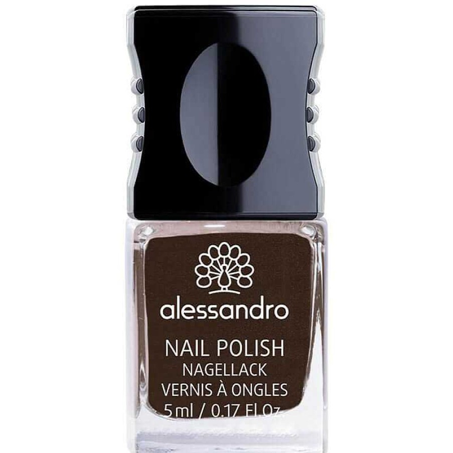 Alessandro Nagellack | Nail Polish - Dark Ebenwood Shimmer