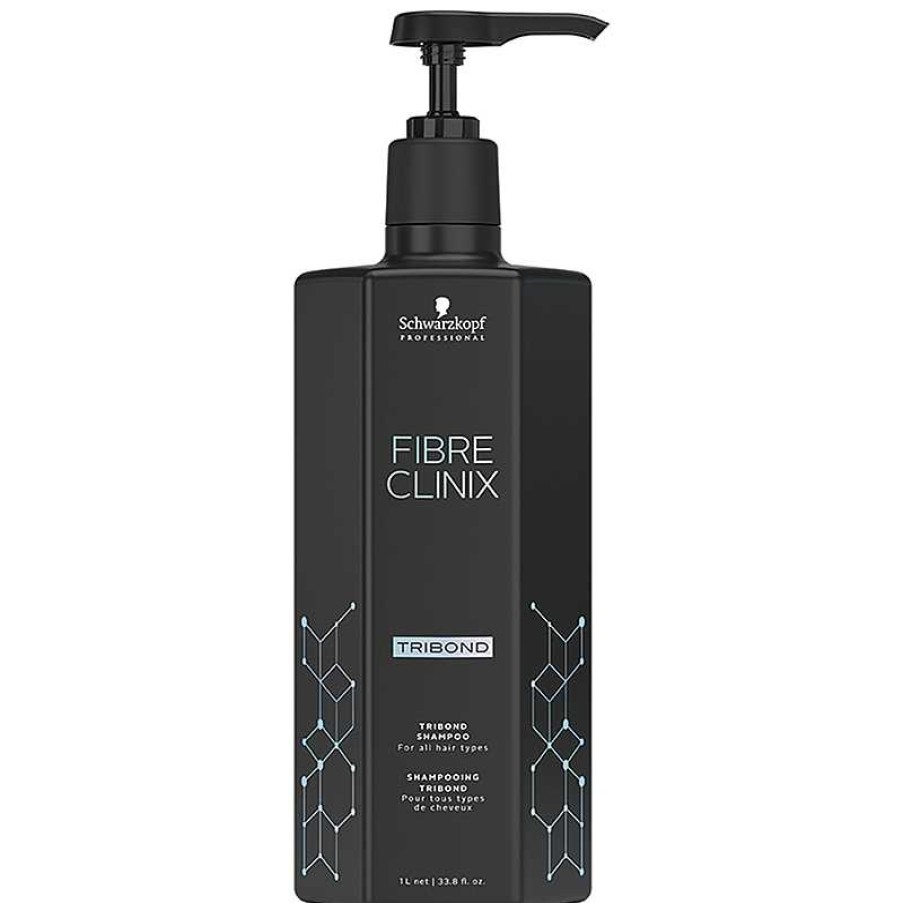 Schwarzkopf | Fibre Clinix Tribond Shampoo - 1000Ml