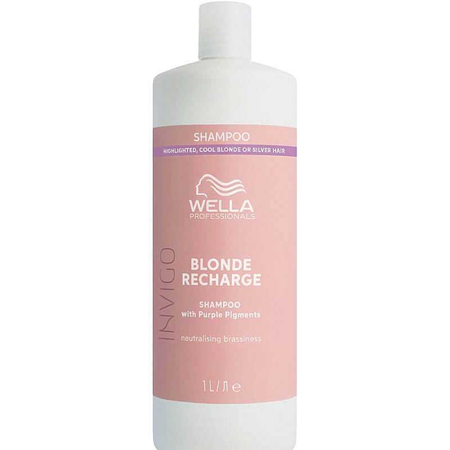 Wella | Invigo Color Refreshing Shampoo Cool Blonde Recharge - 1000Ml