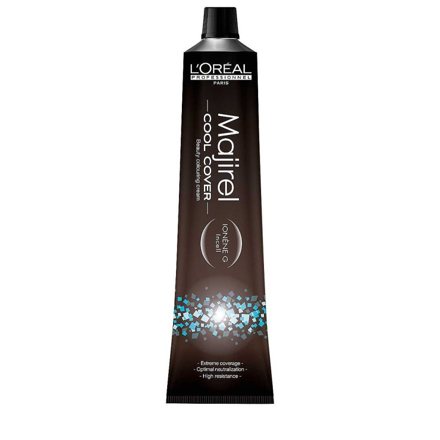 L'Oréal Professionnel | Majirel Cool Cover 7.18 Mittelblond Asch Mokka - 50Ml