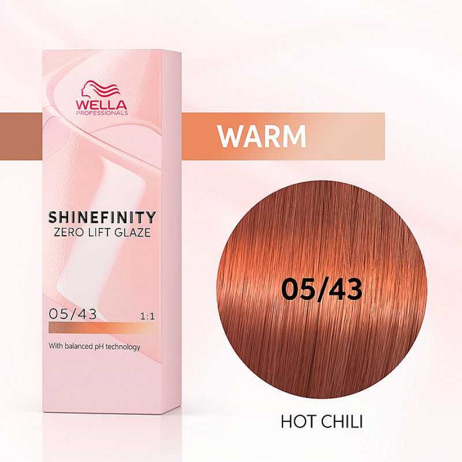 Wella | Shinefinity 05/43 Hot Chili - 60Ml