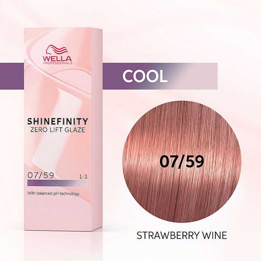 Wella | Shinefinity 07/59 Strawberry Wine - 60Ml