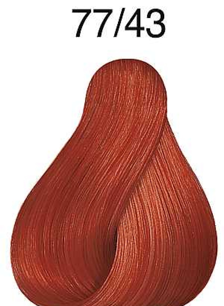 Wella | Vibrant Reds 77/43 Mittelblond Intensiv Rot-Gold