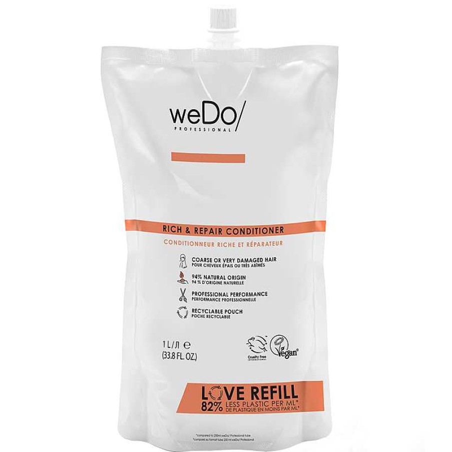 Wella | Wedo/ Professional Rich & Repair Conditioner Refill - 1000Ml