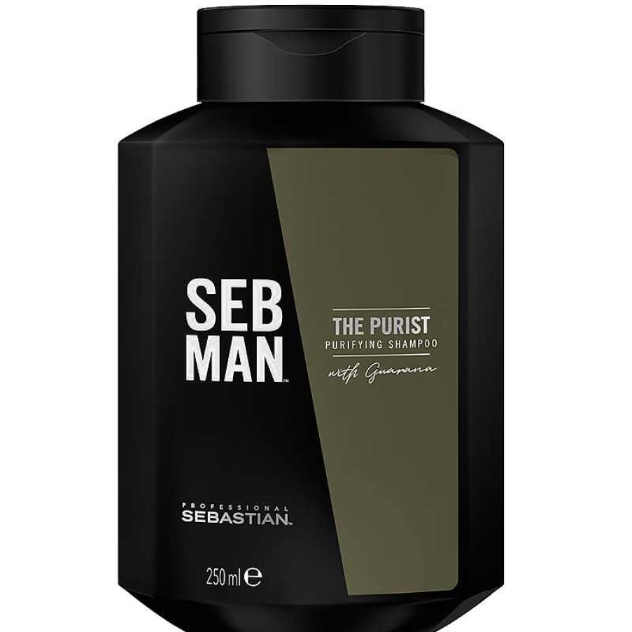 Sebastian Shampoo & Conditioner | Seb Man The Purist Purifying Shampoo - 250Ml