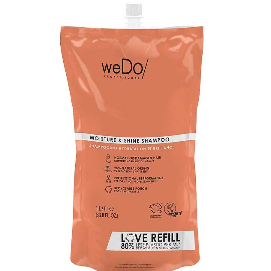 Wella | Wedo/ Professional Moisture & Shine Shampoo Refill - 1000Ml