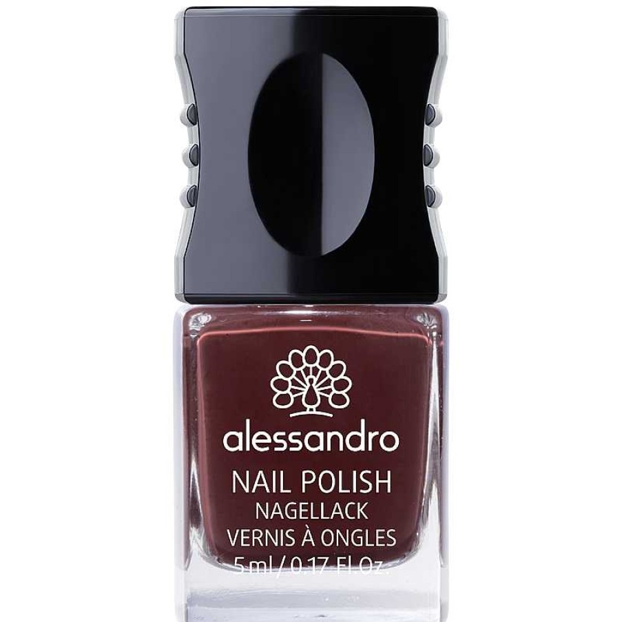 Alessandro Nagellack | Nail Polish - 124 Shiny Aubergine