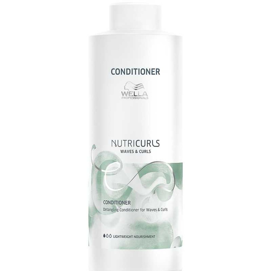 Wella | Nutricurls Waves And Curls Conditioner - 1000Ml