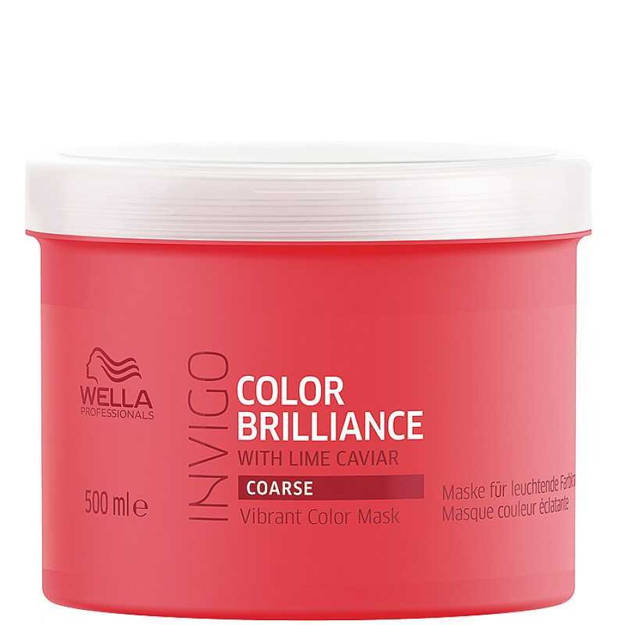 Wella | Invigo Vibrant Color Brilliance Mask Coarse - 500Ml