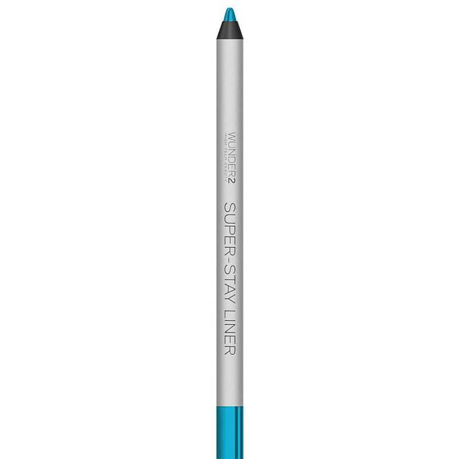 Wunder2 Eyeliner & Kajal | Super Stay Liner Metallic Turquoise