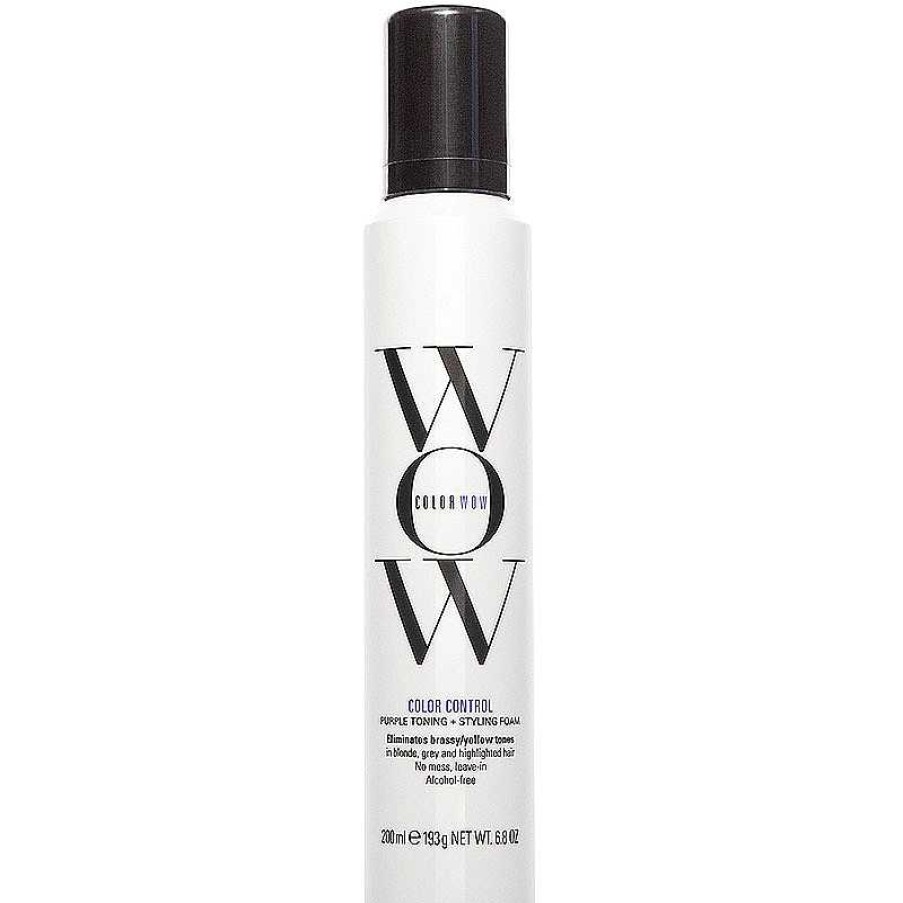 Color WOW | Color Control Purple Toning & Styling Foam - 200Ml