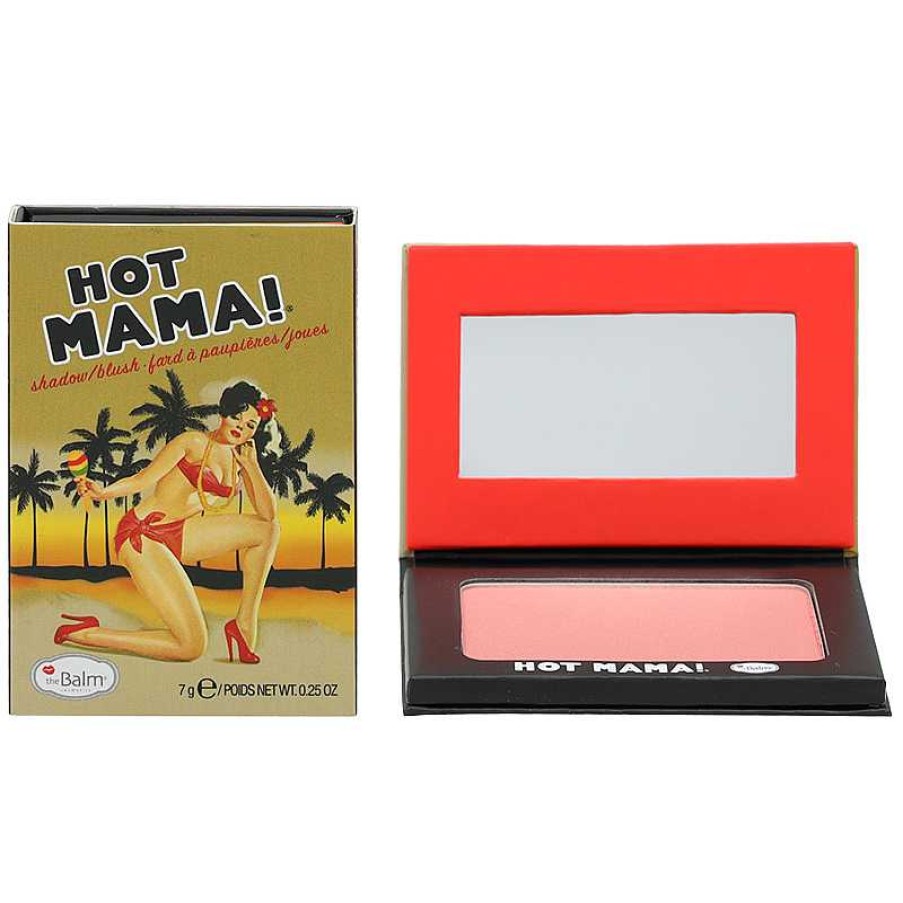 The Balm Rouge, Bronzer & Highlighter | The Balm Mama Hot Mama Shadow Blush - 7G