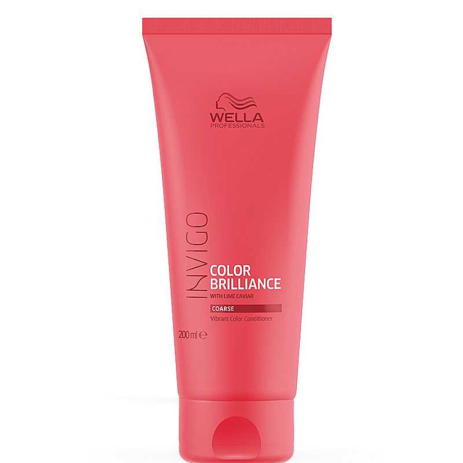 Wella | Invigo Color Brilliance Vibrant Conditioner Coarse - 200Ml