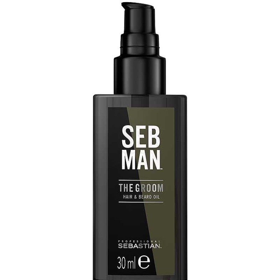 Sebastian | Seb Man The Groom Hair & Beard Oil - 30Ml