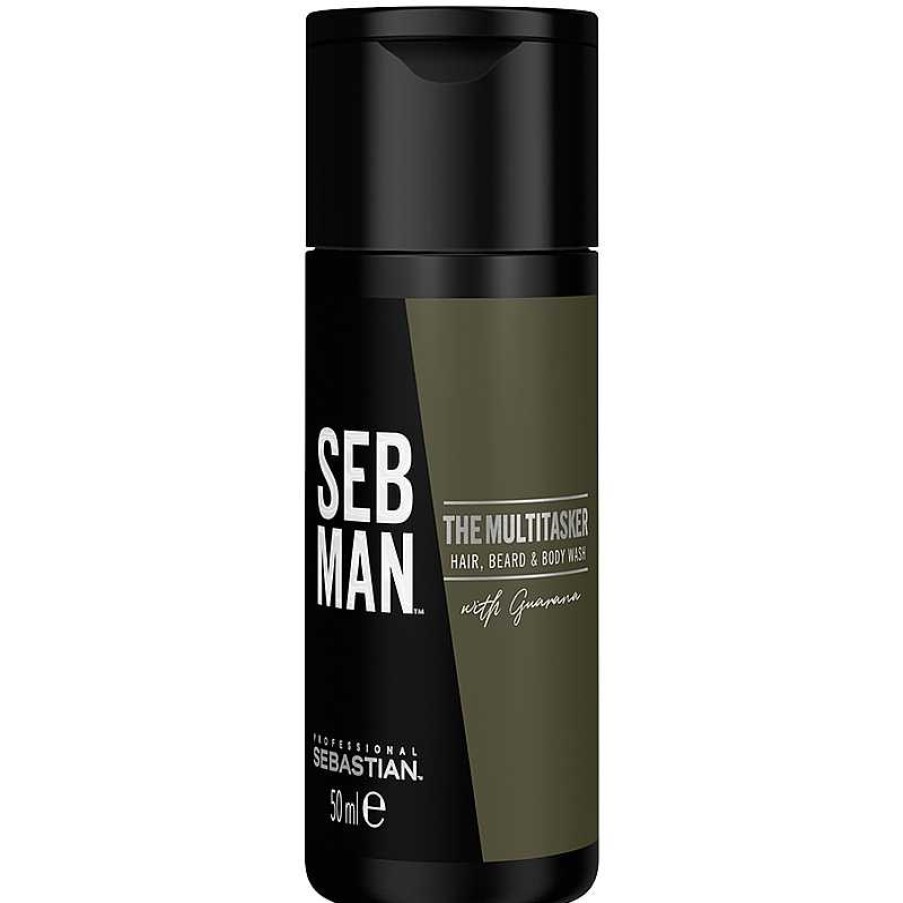 Sebastian | Seb Man The Multi-Tasker Hair Beard & Body Wash - 50Ml