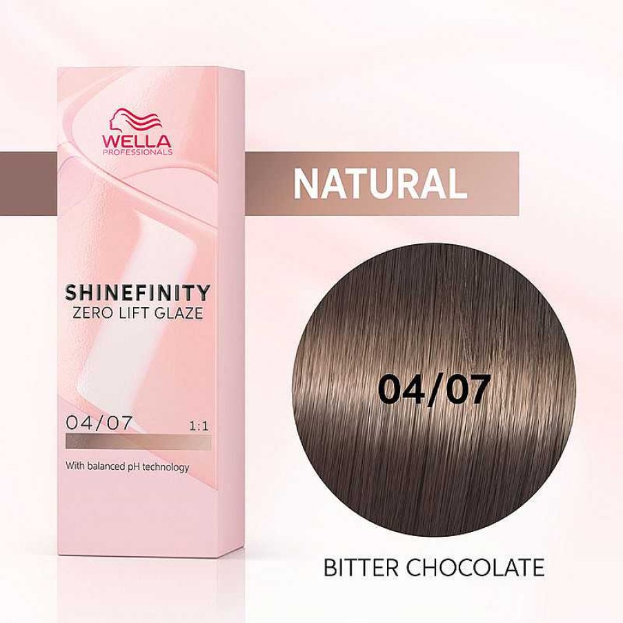 Wella | Shinefinity 04/07 Bitter Chocolate - 60Ml