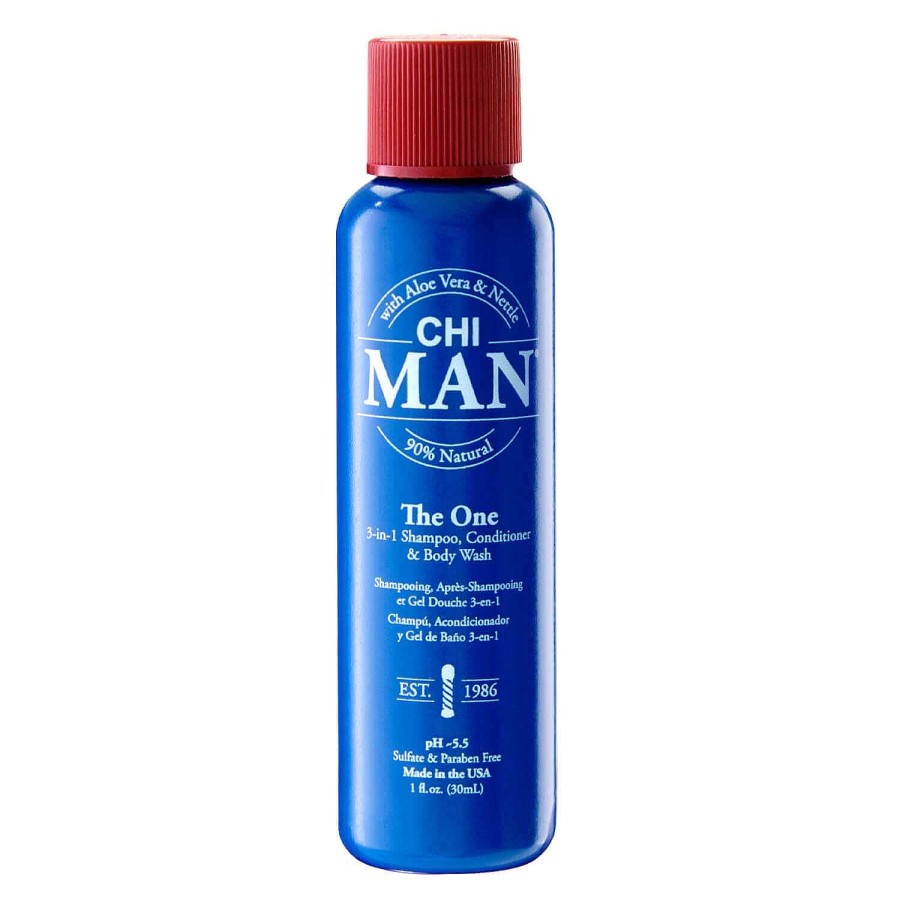 CHI | Chi Man 3-In-1 Shampoo, Conditioner, Bodywash - 30Ml