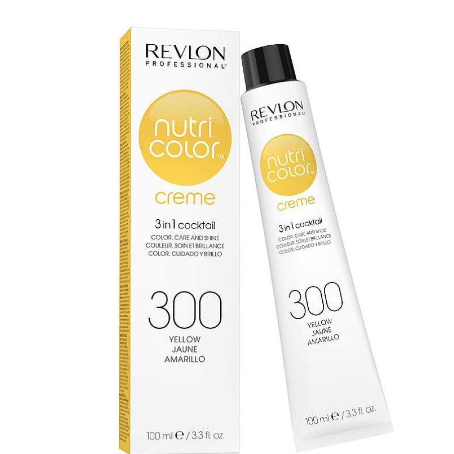 Revlon Professional | Revlon Nutri Color Creme 300 Yellow - 100 Ml