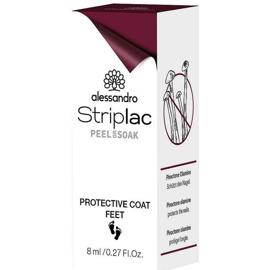 Alessandro Striplac Base & Top Coat | Striplac Peel Or Soak - Protective Coat Feet