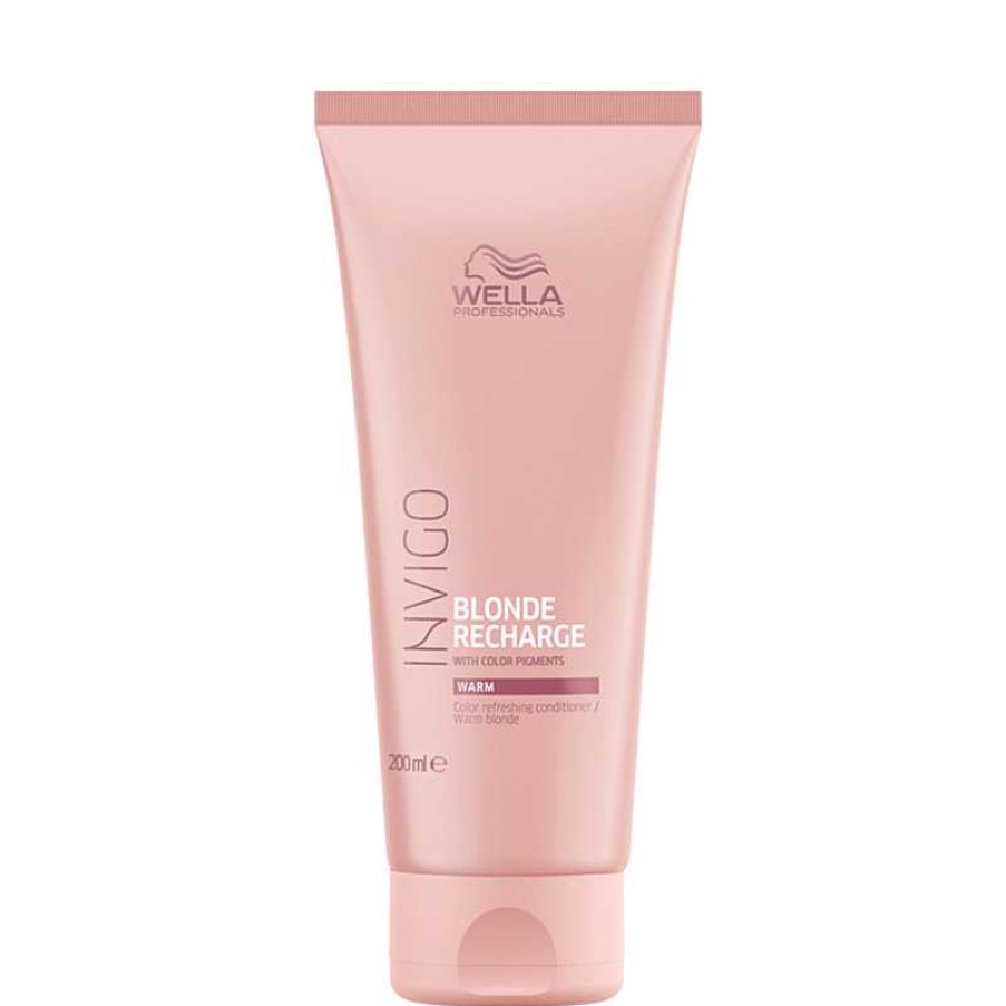 Wella | Invigo Color Refreshing Conditioner Warm Blonde - 200Ml