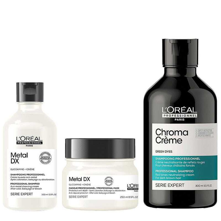 L'Oréal Professionnel | Chroma Cr Me Green Dyes - 850 Ml