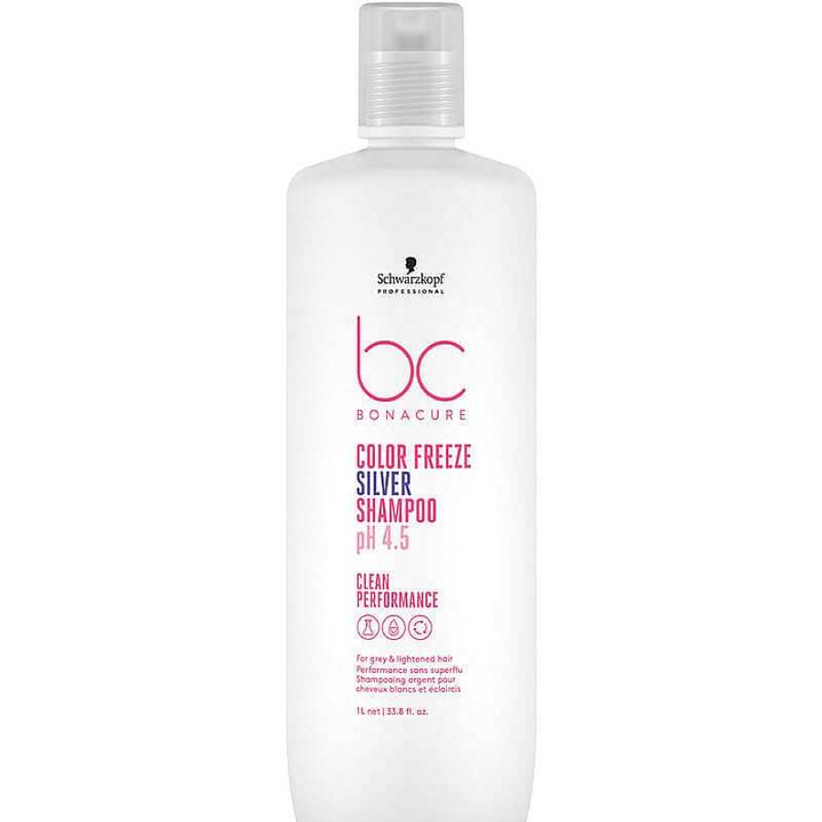 Schwarzkopf | Bc Ph 4.5 Color Freeze Silver Micellar Shampoo - 1000Ml