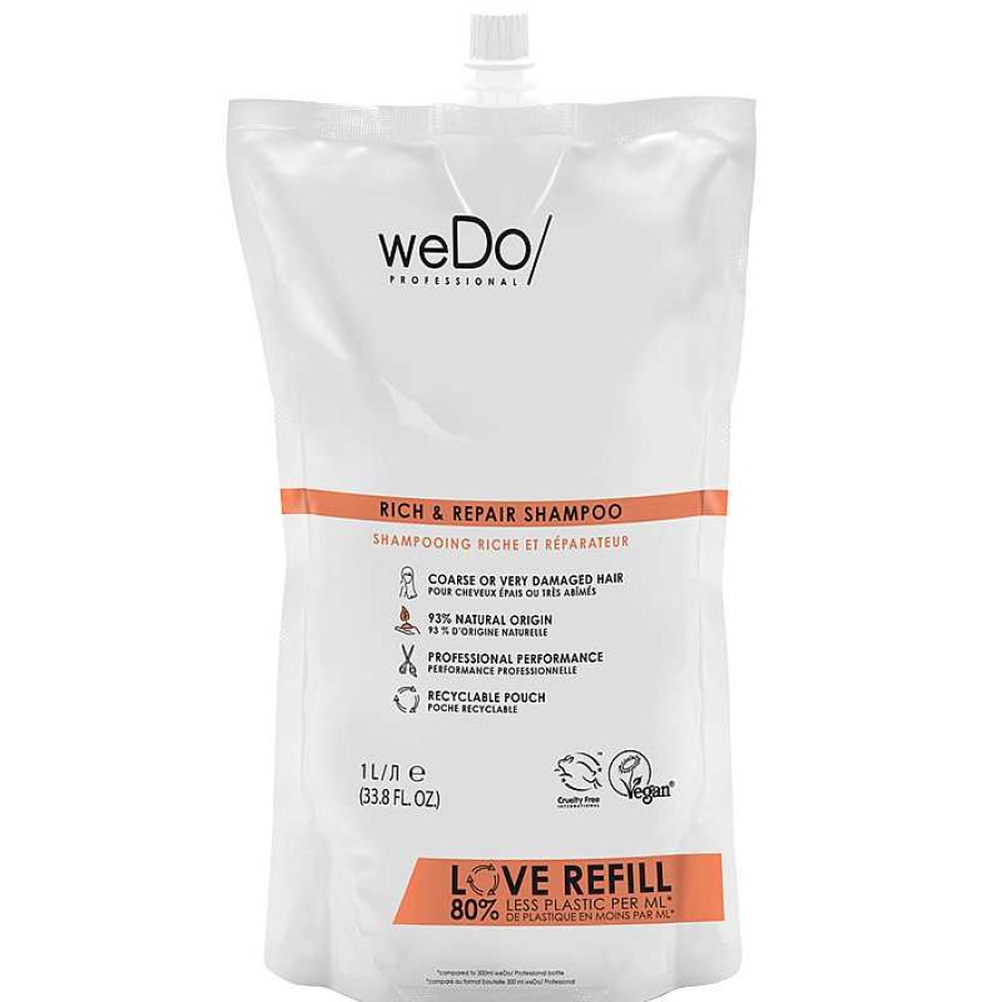 Wella | Wedo/ Professional Rich & Repair Shampoo Refill - 1000Ml