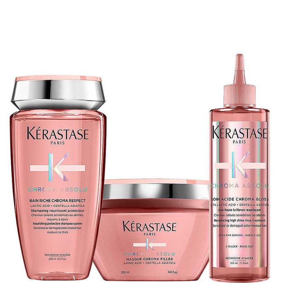 Kerastase | Chroma Absolu Gloss Thick Hair Trio - 700 Ml