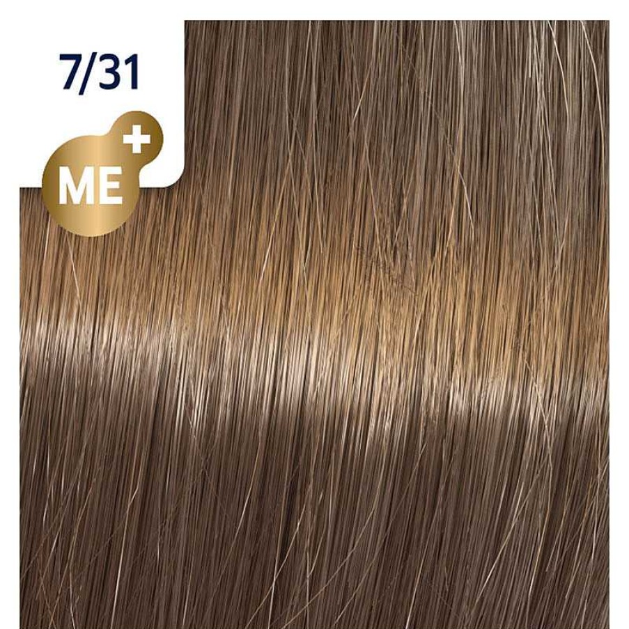 Wella | Koleston Rich Naturals 7/31 Mittelblond Gold-Asch - 60Ml