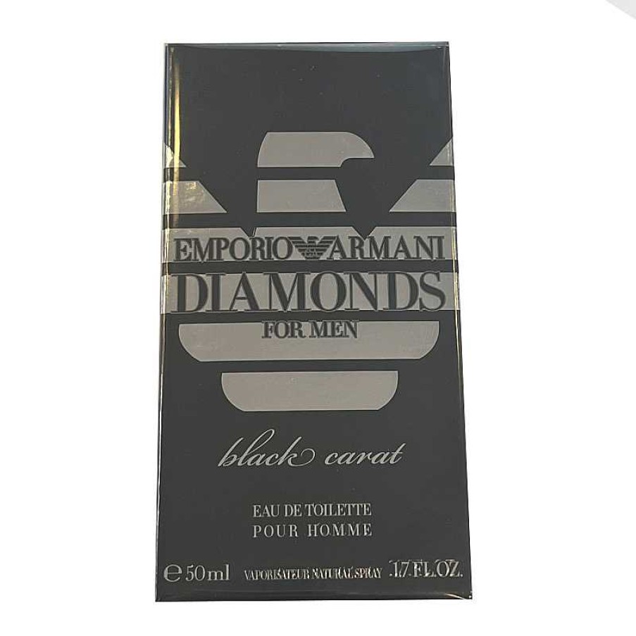 Armani | Emporio Armani Diamonds For Men - Black Carat Edt 50Ml